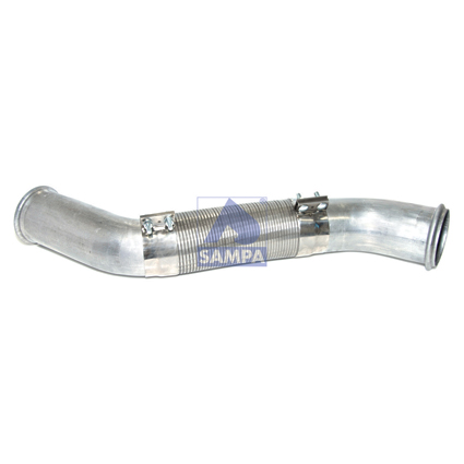 Труба глушителя DAF 95 приёмная с гофрой - HOBI/78723