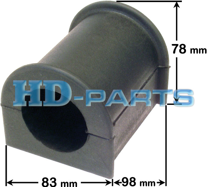 Втулка стабилизатора SCANIA-4 d=50мм (50х71/77х100мм) - HD Parts/312305