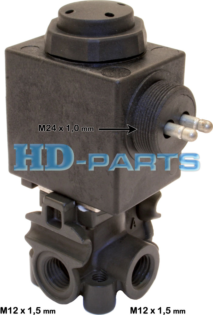Клапан электромагнитный SCANIA-2/3/4 (3/2 норм. закрыт) - HD Parts/316370