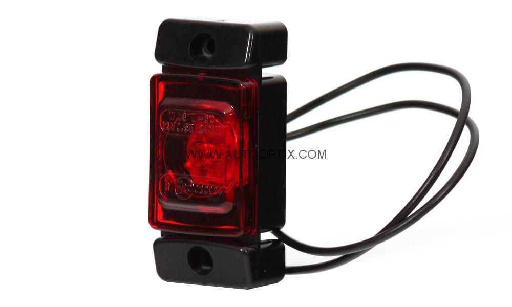 Фонарь габаритный LED красный - WAS/280w60