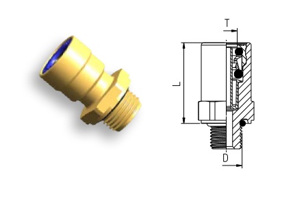 Соединитель 10/М16х1,5 нар. резьба  (трубка 10х1,0) - WABCO/8938000092