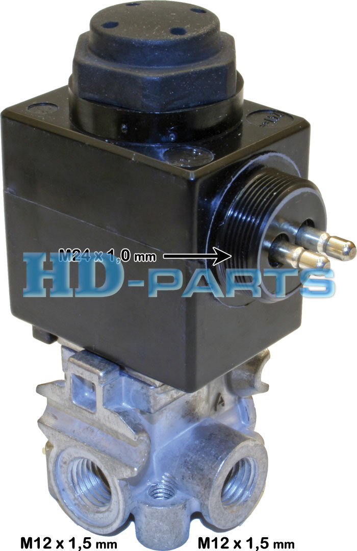 Клапан электромагнитный SCANIA-2/3/4 (2/2 норм. открыт) - HD Parts/316372