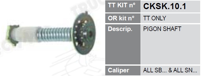 Трещётка суппорта KNORR SN/SB - TRUCKTECHNIC/CKSK101