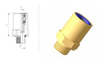 Соединитель 12/М16х1,5 нар. резьба (трубка 12х1,5) тип: New Line - WABCO/8938000022