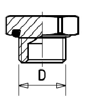 Заглушка М12х1,5 - WABCO/8930220002