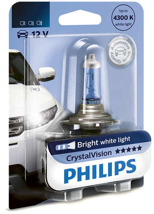 Лампа HB3 12V 60W P20d, CrystalVision - PHILIPS/9005CVB1