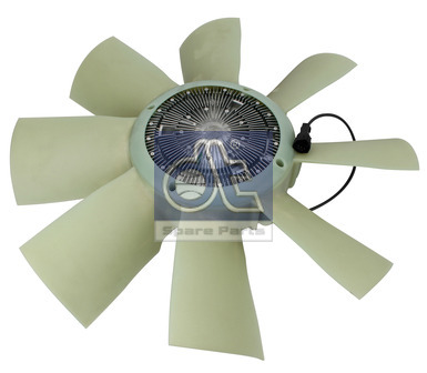 Вискомуфта вентилятора VOLVO FH с крыльчаткой d=750 8 лоп. электр. - DT Spare Parts/215509