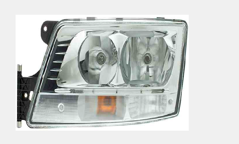 Фара MAN TGS/TGX правая электрокорр. H7/H7 - DEPO/449-1102RMLD-EM