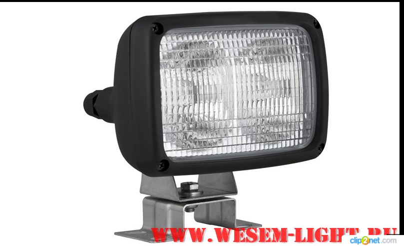 Фара рабочего света, 2 лампы-H3, 162x111мм - WESEM/LPR733900