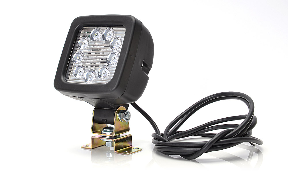 Фара рабочего света, 9LED, 12V-24V, 1300lm (14,4W) - WAS/683W81