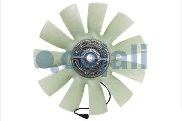 Вискомуфта вентилятора VOLVO FH с крыльчаткой d=750 11 лоп. электр. - BORG WARNER/20004802